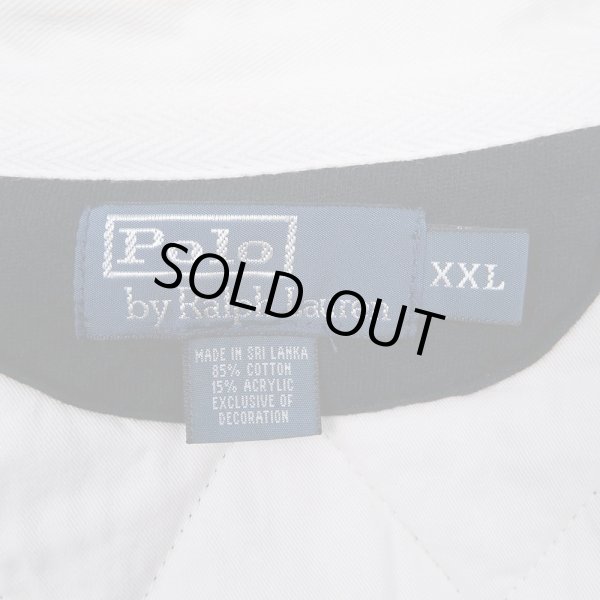 画像2: 90-00's Polo Ralph Lauren ラガーシャツ “BLACK” (2)