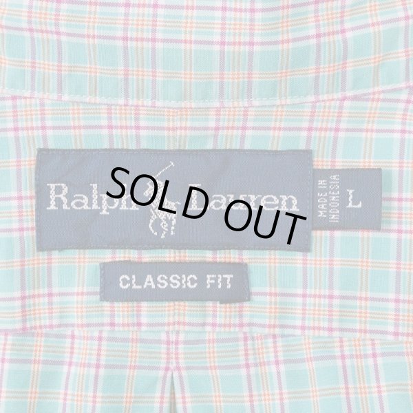 画像2: 00's Polo Ralph Lauren S/S ボタンダウンシャツ “CLASSIC FIT” (2)