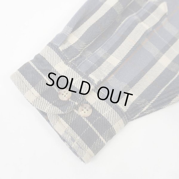 画像4: 90's Carhartt ヘビーネルシャツ "BLUE Plaid" (4)