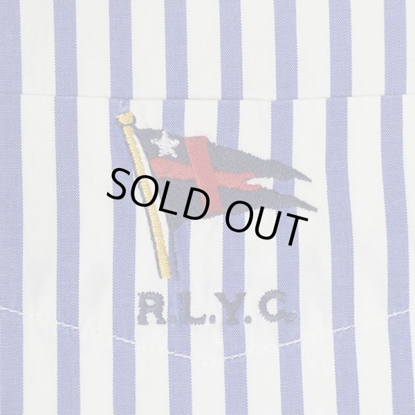 画像3: 90's Polo Ralph Lauren ストライプ柄 ボタンダウンシャツ "R.L.Y.C" (3)