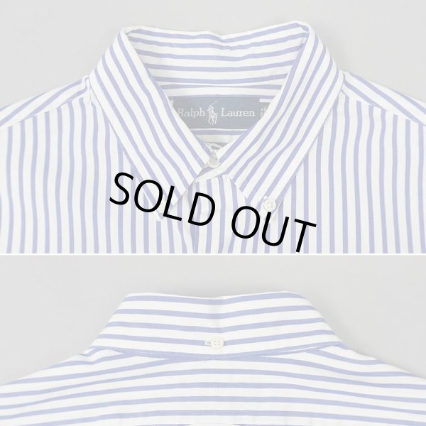 画像4: 90's Polo Ralph Lauren ストライプ柄 ボタンダウンシャツ "R.L.Y.C" (4)