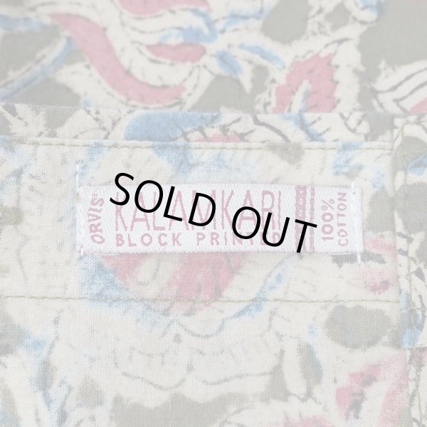 画像3: 00's ORVIS S/S 総柄レギュラーカラーシャツ (3)