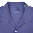 画像3: 00's TOMMY BAHAMA S/S シルクオープンカラーシャツ "NAVY" (3)