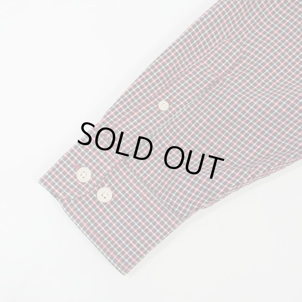 画像5: 90-00's KHAKI'S by ARROW ボタンダウンシャツ "BIG OXFORD / Red×Navy Plaid" (5)