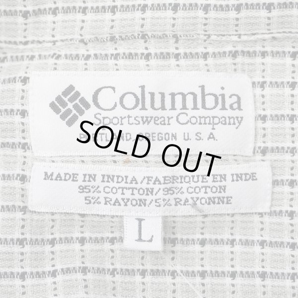 画像2: Early 00's Columbia S/S コットンレーヨンシャツ “DEADSTOCK” (2)
