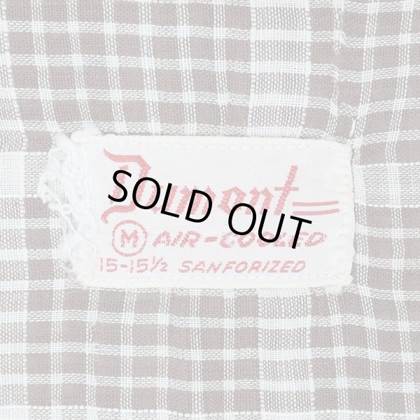 画像2: 50-60's Dumont S/S オープンカラーシャツ (2)