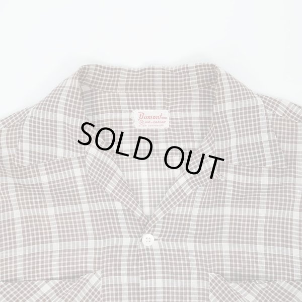 画像3: 50-60's Dumont S/S オープンカラーシャツ (3)