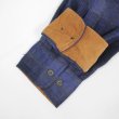 画像4: Late 90's ST. JOHN'S BAY ヘビーネルシャツ "Navy Plaid" (4)