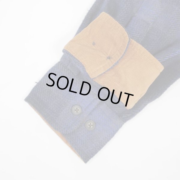 画像4: Late 90's ST. JOHN'S BAY ヘビーネルシャツ "Navy Plaid" (4)