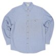 画像1: 00's sea harbor シャンブレー ボタンダウンシャツ "DEADSTOCK" (1)