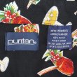 画像2: 90's Puritan S/S 総柄 レーヨンシャツ "BLACK BASE" (2)
