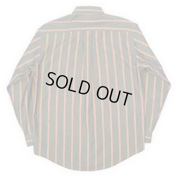 画像2: Brooks Brothers マルチストライプ柄 ボタンダウンシャツ "AS/IS" (2)