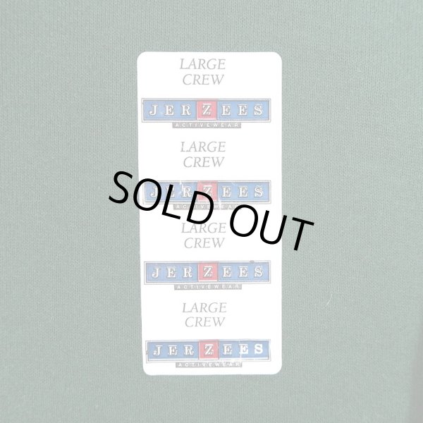 画像3: 90's JERZEES スウェットシャツ “GREEN / DEADSTOCK” (3)