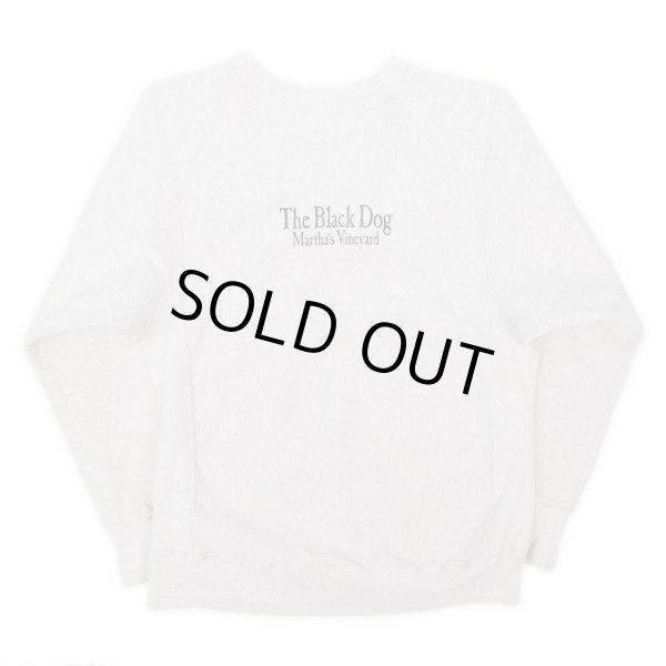 画像2: 90's The Black Dogs リバースウィーブタイプ スウェット "MADE IN USA" (2)