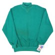 画像1: 90's RUSSELL タートルネック スウェット “EMERALD / MADE IN USA / DEADSTOCK” (1)