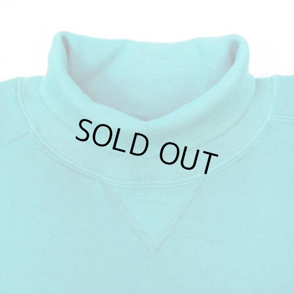 画像3: 90's RUSSELL タートルネック スウェット “EMERALD / MADE IN USA / DEADSTOCK” (3)