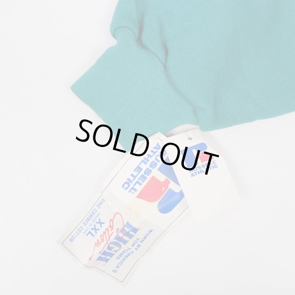 画像4: 90's RUSSELL タートルネック スウェット “EMERALD / MADE IN USA / DEADSTOCK” (4)