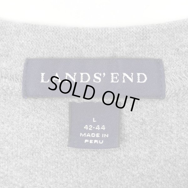 画像2: 00's LANDS' END コットンピケ スウェット (2)