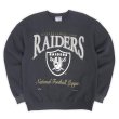 画像1: 90's LOS ANGELS RAIDERS プリントスウェット “MADE IN USA” (1)