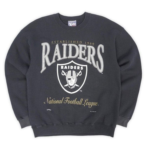 画像1: 90's LOS ANGELS RAIDERS プリントスウェット “MADE IN USA” (1)