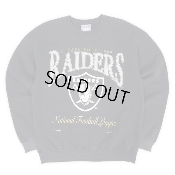 画像1: 90's LOS ANGELS RAIDERS プリントスウェット “MADE IN USA” (1)