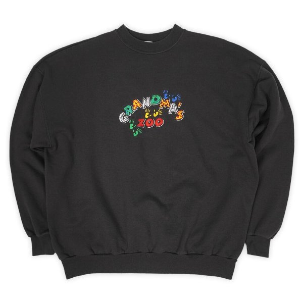 画像1: 00's GRANDMA'S ZOO ロゴ刺繍スウェット (1)