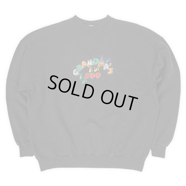 画像1: 00's GRANDMA'S ZOO ロゴ刺繍スウェット (1)