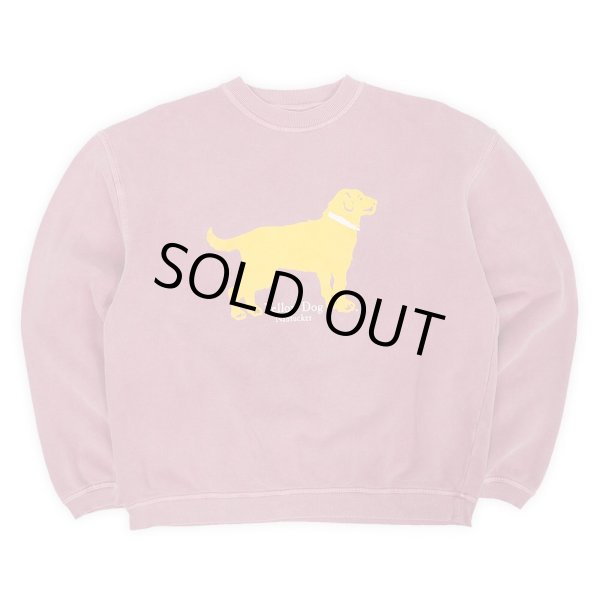 画像1: 00's Yellow dog ピグメントダイ プリントスウェット (1)