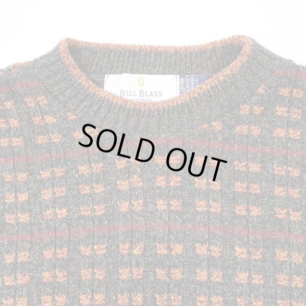 画像3: 90's BILL BLASS 総柄 コットンニット "MADE IN USA" (3)