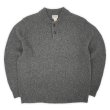 画像1: 00's L.L.Bean ヘンリーネック ウールニット (1)