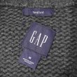 画像2: 00's OLD GAP フルジップ カウチンセーター "HAND KNIT" (2)