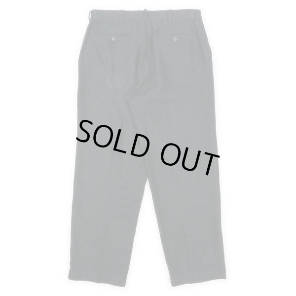 画像2: 90's Polo Ralph Lauren リネントラウザー "BLACK / W34 L30" (2)