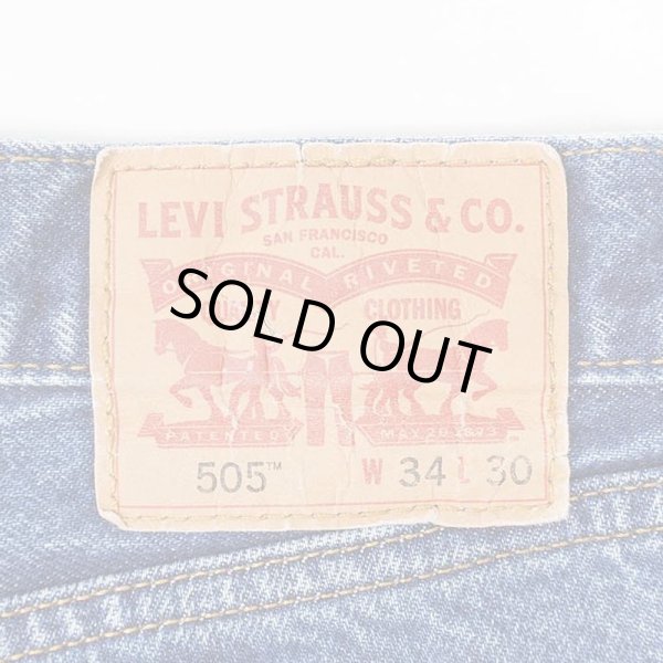 画像3: 00's Levi's 505 デニムパンツ "W34 L30" (3)