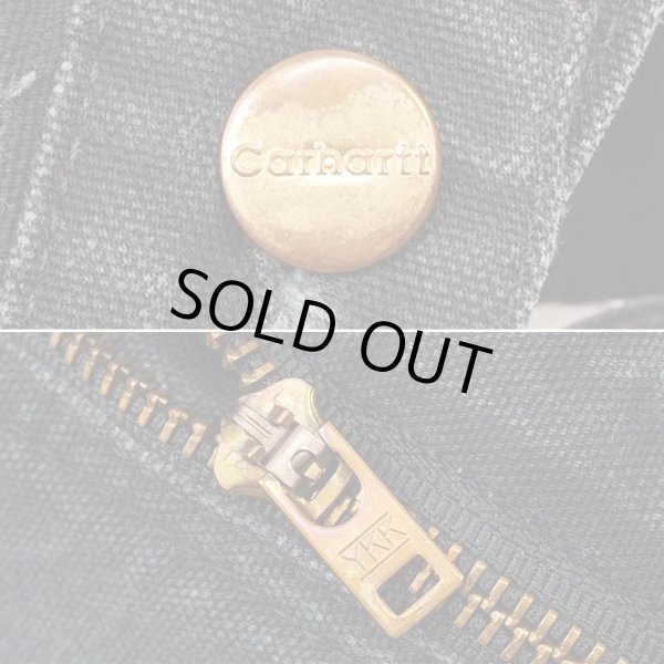 画像5: 00's Carhartt ダブルニー ペインターパンツ "BLACK" (5)