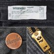 画像4: 00's Wrangler 13MWZWK ブラックデニムパンツ "W36 L30" (4)