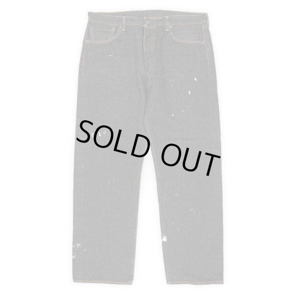 画像1: 00's Levi's 501 先染めブラックデニムパンツ "W36 L32" (1)