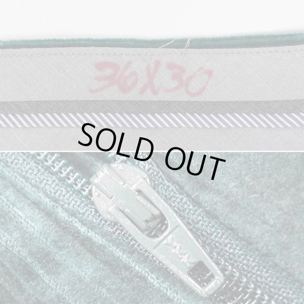 画像4: 00's LANDS' END 2タック 太畝コーデュロイトラウザー "実寸W37 L30" (4)