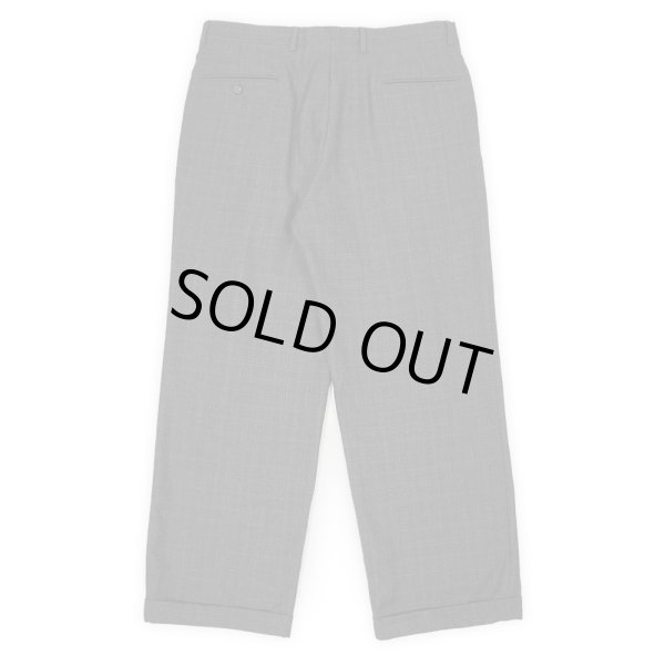 画像2: 00's Jos.A.BANK 2タック ウールスラックス (2)