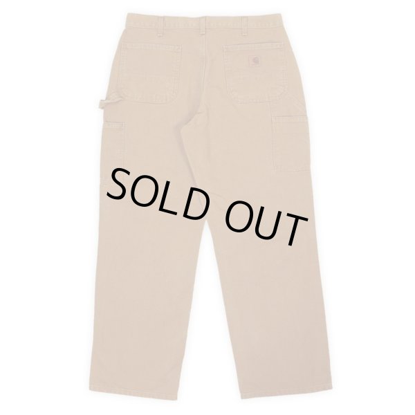 画像2: 00's Carhartt ダックペインターパンツ "B11 BRN / W35 L30" (2)
