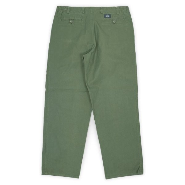 画像2: Early 90's DOCKERS 1タック キャンバストラウザー "OLIVE / W36 L30" (2)