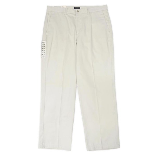 画像1: Early 00's DOCKERS ノータック チノトラウザー "DEADSTOCK / OFF WHITE / W34 L29" (1)