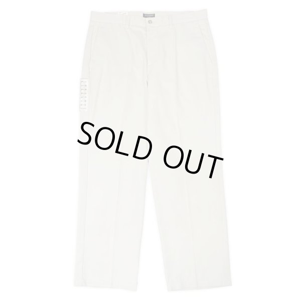 画像1: Early 00's DOCKERS ノータック チノトラウザー "DEADSTOCK / OFF WHITE / W34 L29" (1)