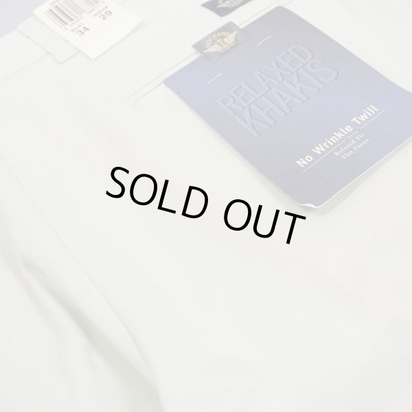 画像5: Early 00's DOCKERS ノータック チノトラウザー "DEADSTOCK / OFF WHITE / W34 L29" (5)