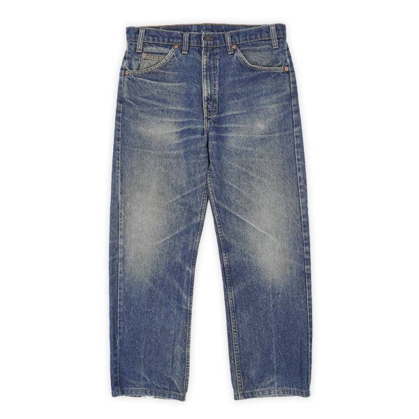 画像1: 90's Levi's 505 デニムパンツ "オレンジタブ / W32" (1)