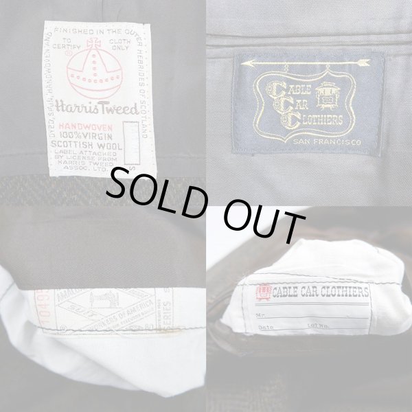 画像3: 60's Harris Tweed ツイードジャケット (3)