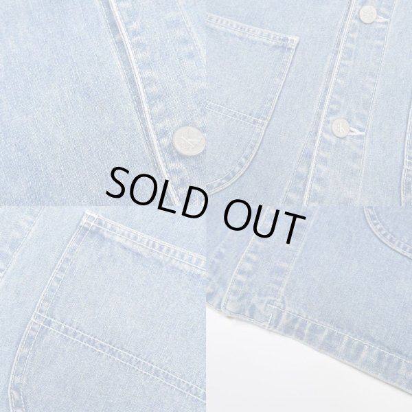 画像4: 90's Calvin Klein デニムカバーオール (4)