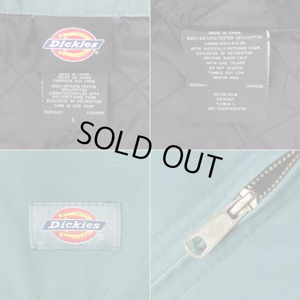 画像3: 00's Dickies ワークジャケット "LINCOLN GREEN" (3)