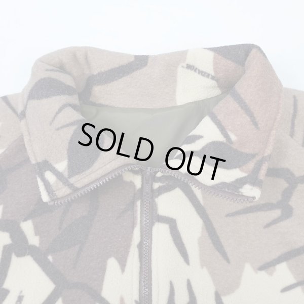 画像3: 90's unknown プレデターカモ柄 フリースジャケット (3)