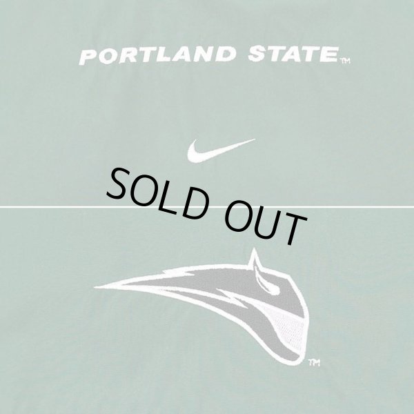 画像4: 00's NIKE Vネック ウインドブレーカー “PORTLAND STATE” (4)