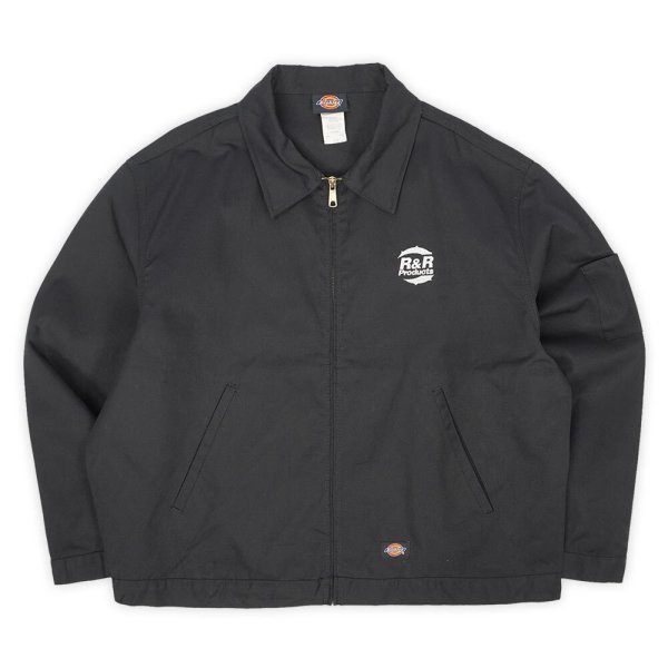 画像1: 00's Dickies アイゼンハワージャケット "企業ロゴ刺繍 / DEADSTOCK" (1)